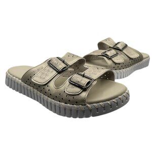 Ilse Jacobsen Tulip Buckle Slide Sandal (40)